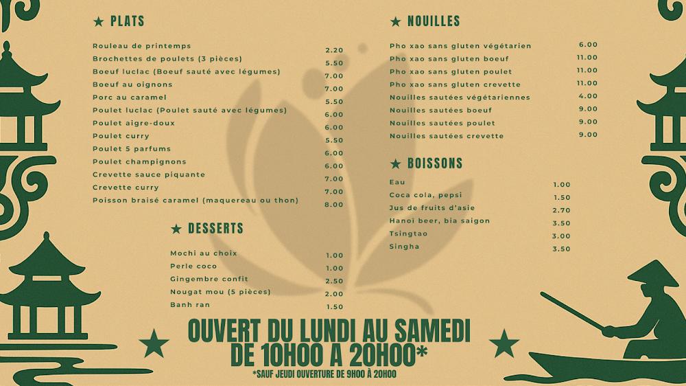 Hanoï Pho - Menu Image 2